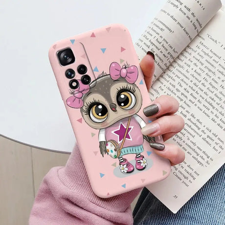 cute cartoon cat phone case