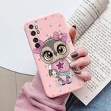 cute cartoon owl phone case