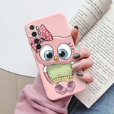 cartoon owl phone case