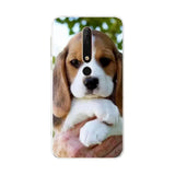 a dog with a paw on it’s back cover for the samsung s9