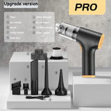 the pro pro hair dryer is shown with the product information