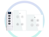 Tuya Smart Ceiling Fan Light Control Switch & Remote - WiFi RF Fan Speed Control via SmartLife Google Alexa Apps