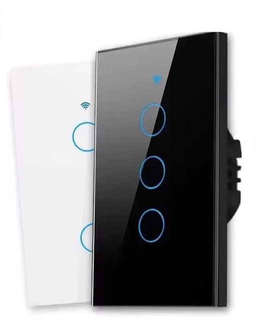 Tuya Zigbee WiFi LED Bluetooth Smart Wall Switch - Wifi Controlled via SmartLife Google Alexa Apps