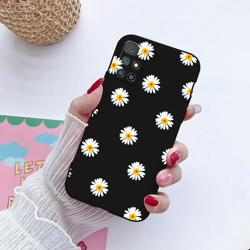 daisy flower phone case