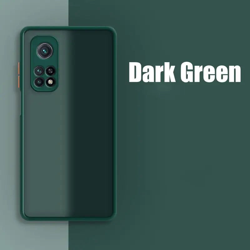 the dark green oneplar phone