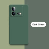 Dark green smartphone case with dual camera cutouts.