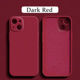 the dark red iphone case is shown in the image