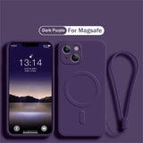 The dark purple case for the iphone