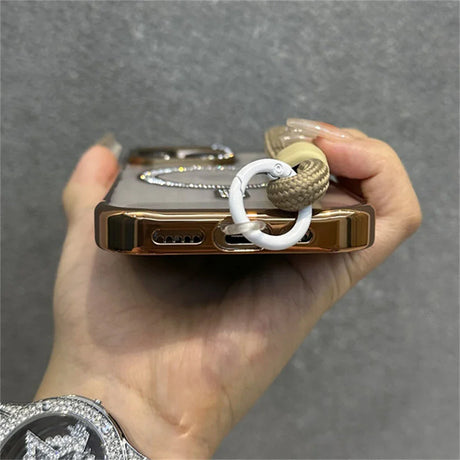 Decorated smartphone case.