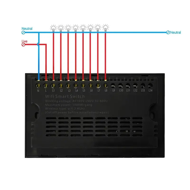 the wiring diagram for the battery controller