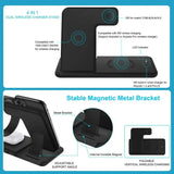 A diagram of the charging dock for the iphone and ipad
