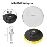 a diagram of the m14 drill adapter and m14 drill attachment