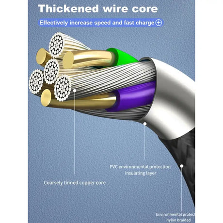 a diagram of the electrical cable