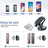 a diagram of the various features of a smartphone holder
