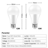 a diagram of a light bulb and a light bulb with different measurements