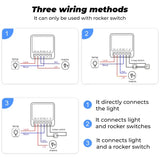 wiring diagram for a light switch