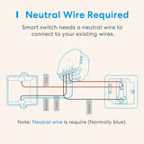 a diagram showing the wiring of a neutral and neutral switch