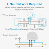 Wiring diagram for a neutral wire