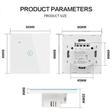 a diagram of the product parameters for the smart home