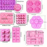 a diagram of the different shapes of a dog paw print mold