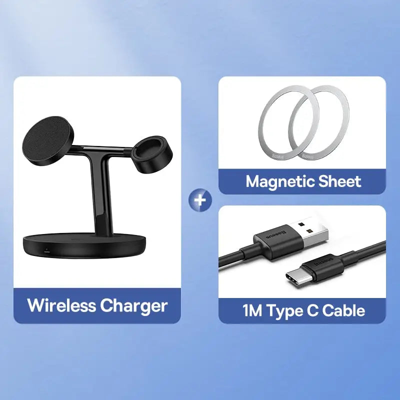 a close up of a cell phone charging stand with a cable