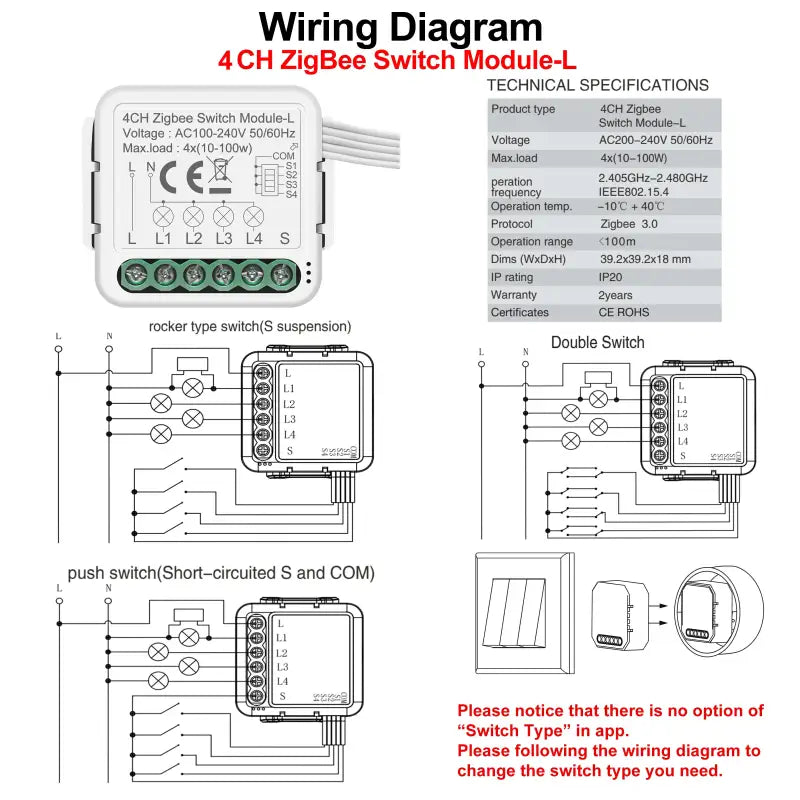 wiring diagram for the switch switch