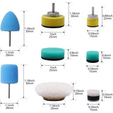 a set of different types of sponges and sponges