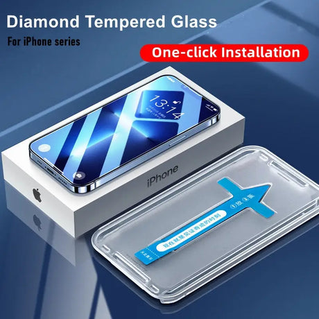 diamond tempered tempered case for iphone x