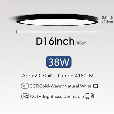 Dim dim downlight led ceiling light