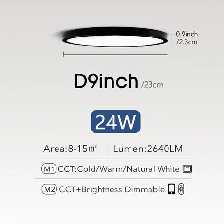 Dim downlight led ceiling light