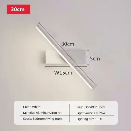 the dimensions of the led wall light