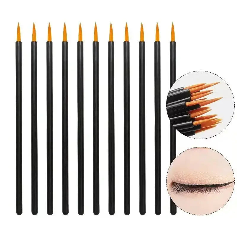 6 pcs eyeliners makeup brush set