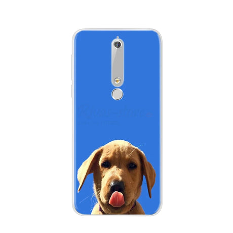 Dog-themed phone case.