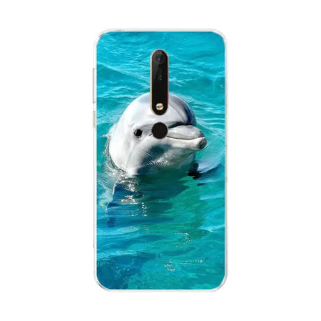 dolphin in the sea phone case