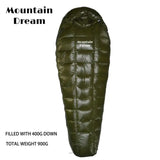 the north face down sleeping bag