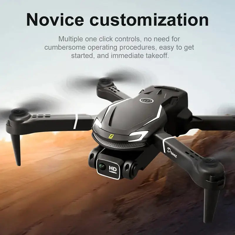 a drone with the words’voice customization ’