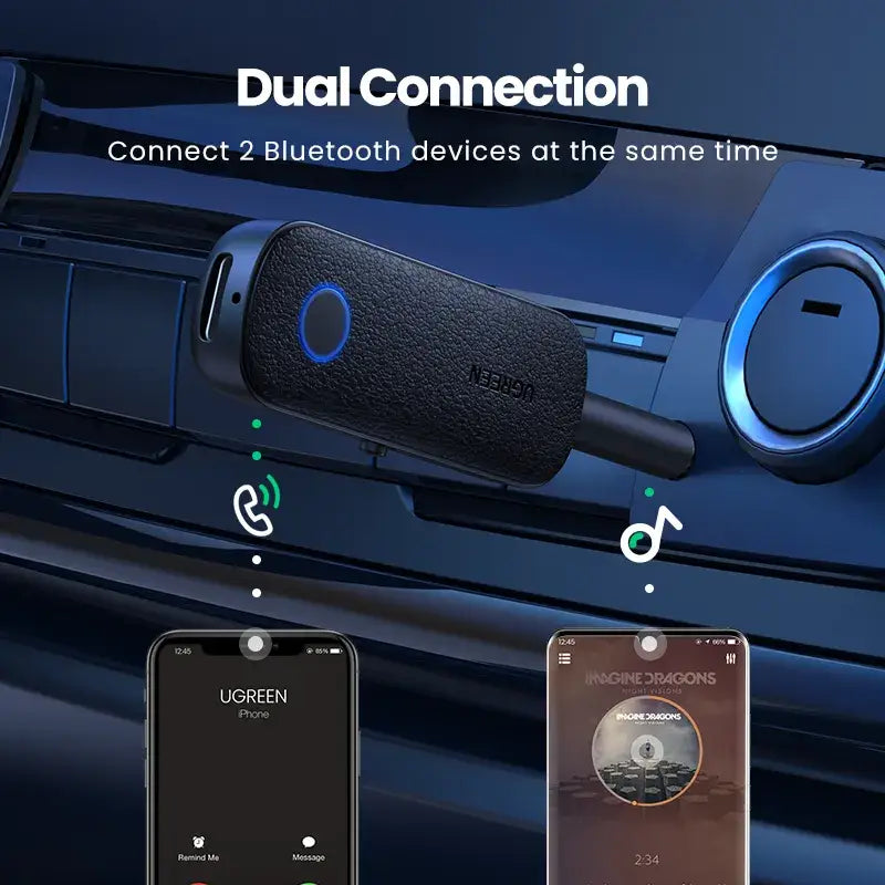 Dual car phone holder