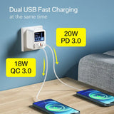 dual usb charging station