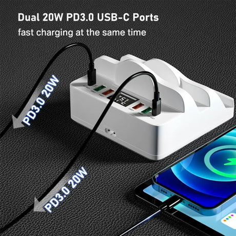Dual pdd3 usb usb charging station