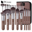 10 pcs makeup brush set with case