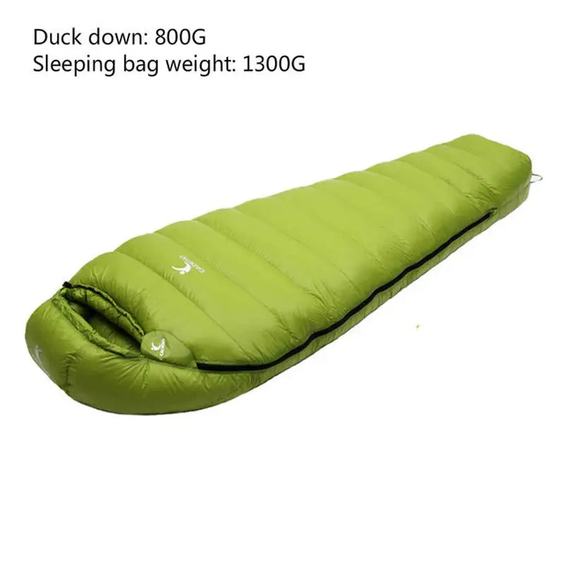 the sleeping bag is a lightweight sleeping bag