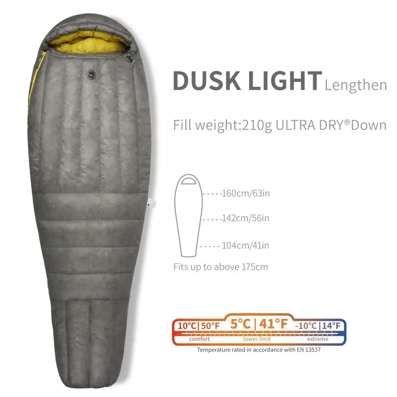 the duk light is a lightweight sleeping bag