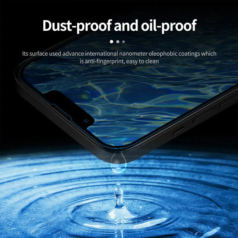 a smartphone with water splashing out of it