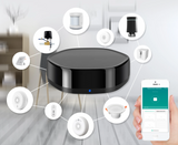 Tuya Smart Home Wireless Multi-function Gateway with IR Remote - WiFi BLE Mesh ZigBee Control via SmartLife Google Alexa Apps