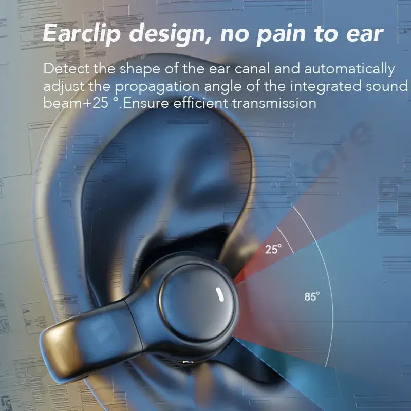 the ear design is designed to be in the shape of a pair of earphones
