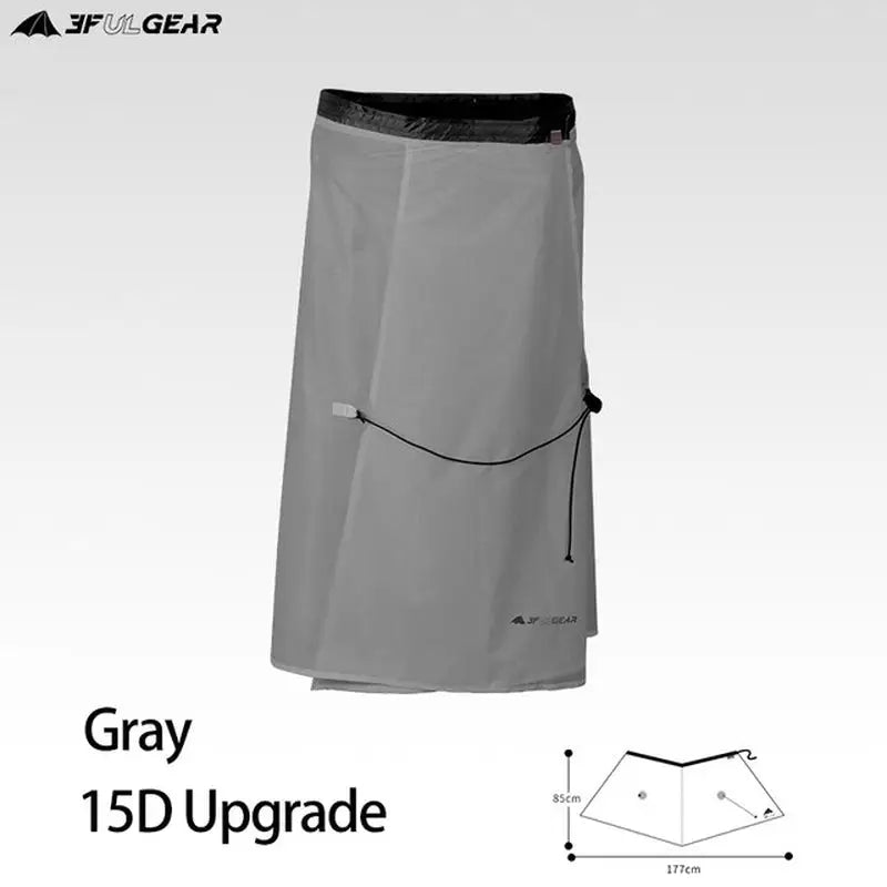 the grey shorts are shown with the measurements of the shorts