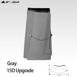 the grey shorts are shown with the measurements of the shorts