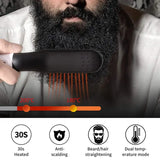 arafed bearded man with a beard and a beard brush