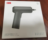 Electric screwdriver or power drill in retail packaging.