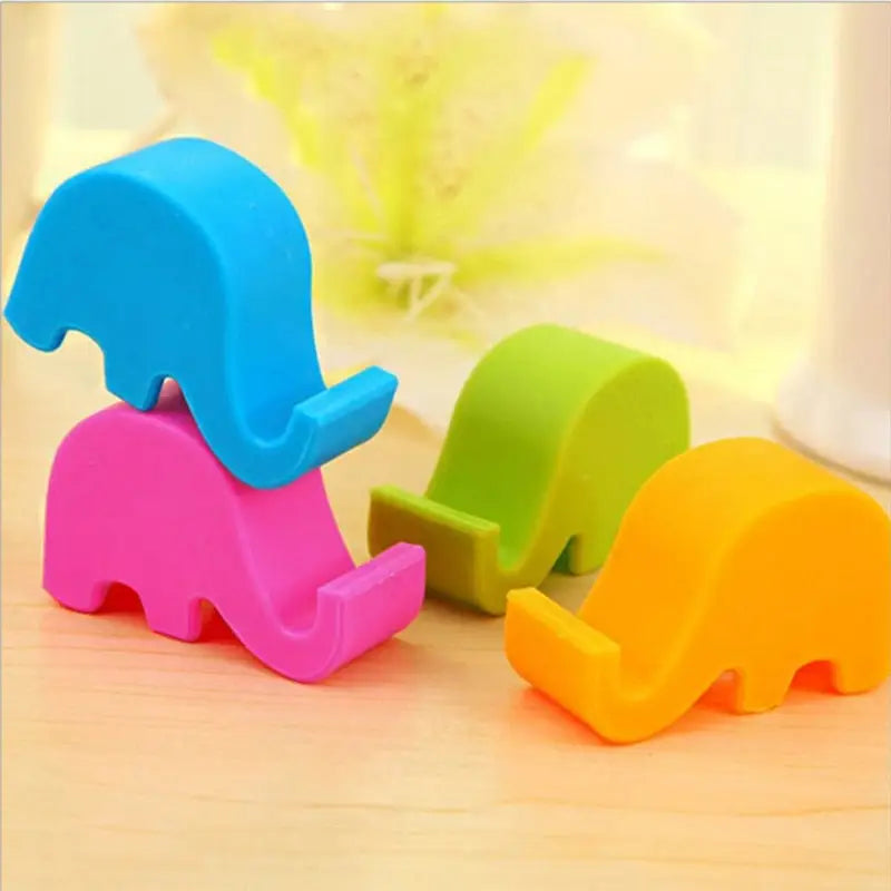 a pair of elephant shaped eraser